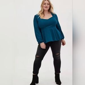 Torrid Women's Blue Top